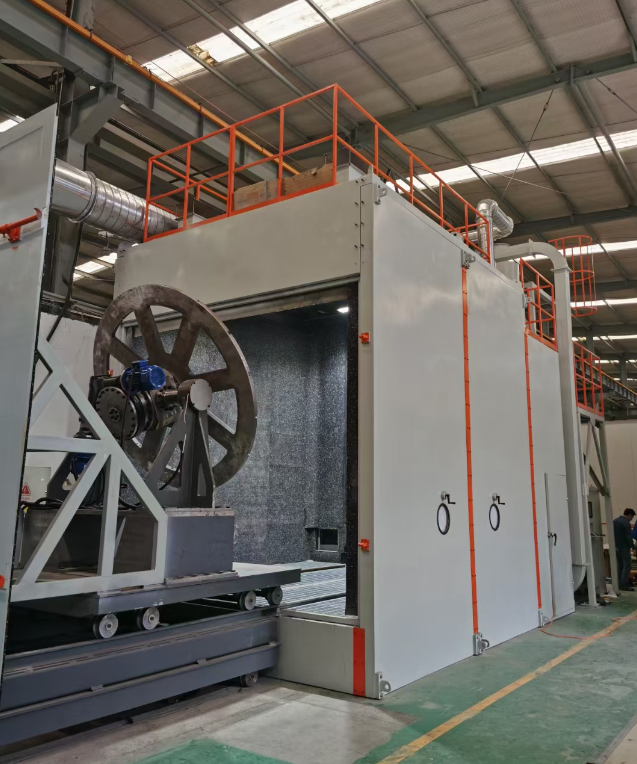 巫溪喷砂机环保改造 符合行业排放标准