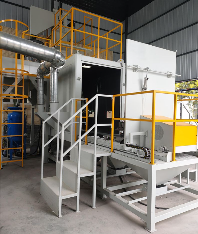 巫溪全自动喷砂机 实现无人化高效生产