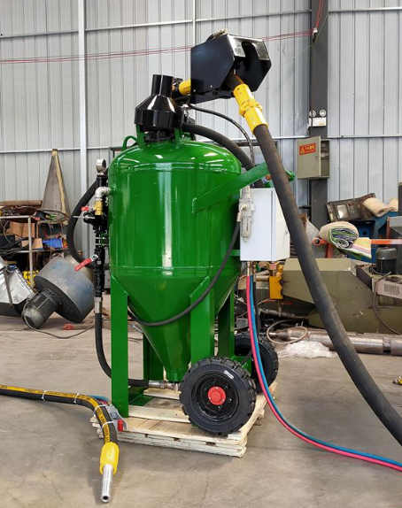 巫溪移动式喷砂机 户外施工效率翻倍