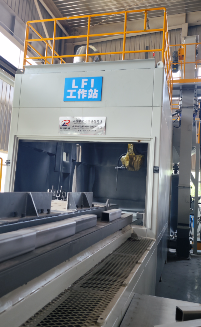 巫溪喷砂机自动化改造 提升生产线产能